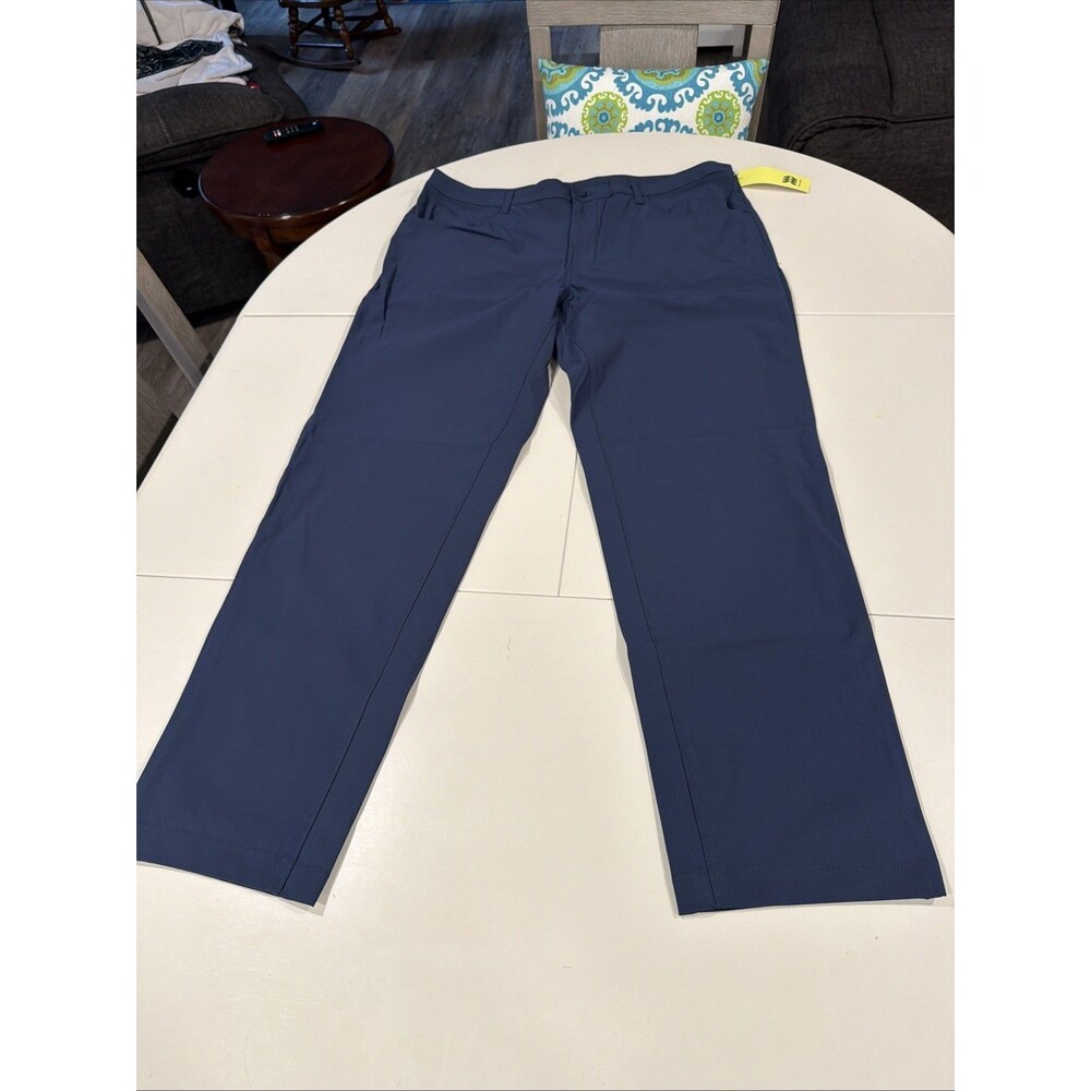 All in Motion Men's Golf Pants Navy Blue 40 X 32 5-Pocket Technical NWT